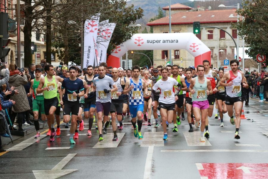 Éxito de la media maratón del Bidasoa