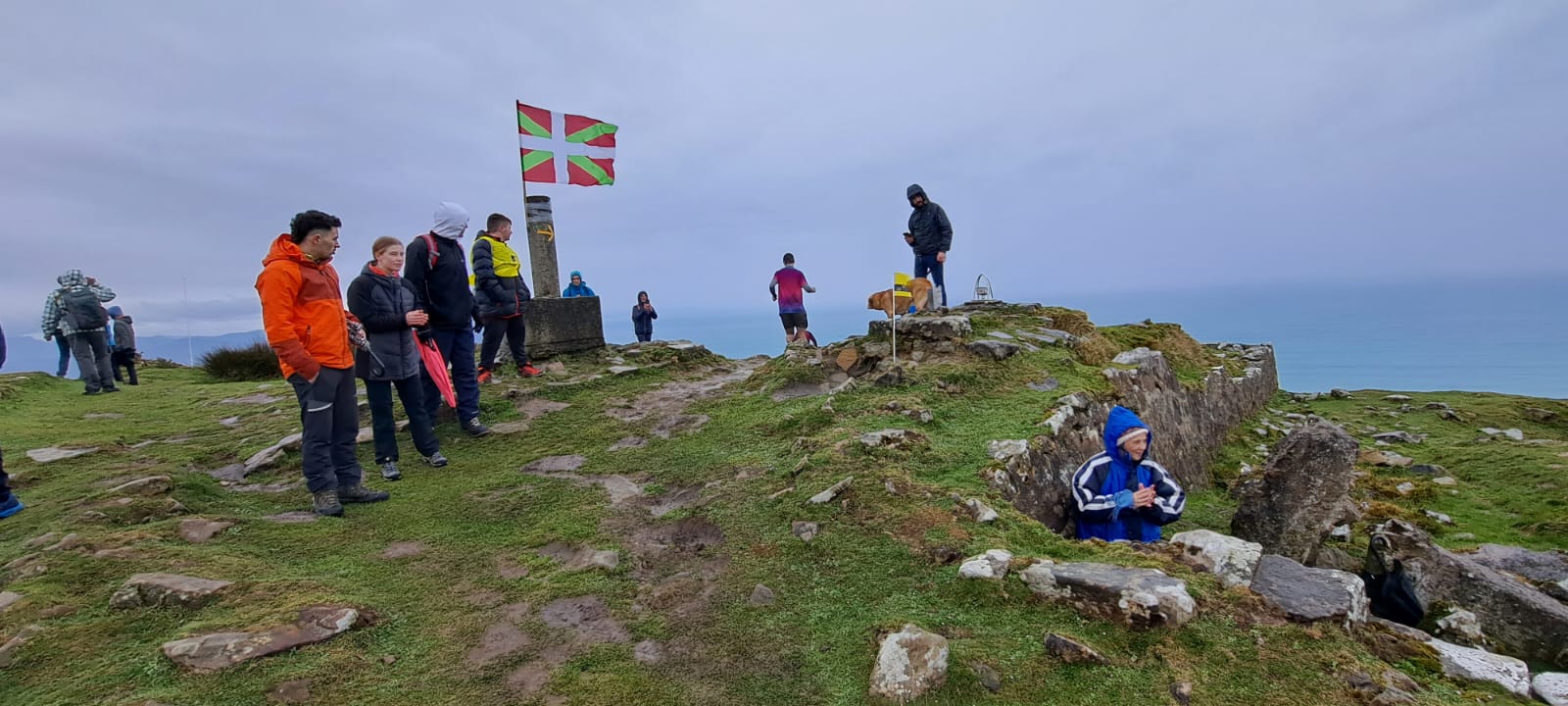 El temporal no puede con la Lezo Jaizkibel
