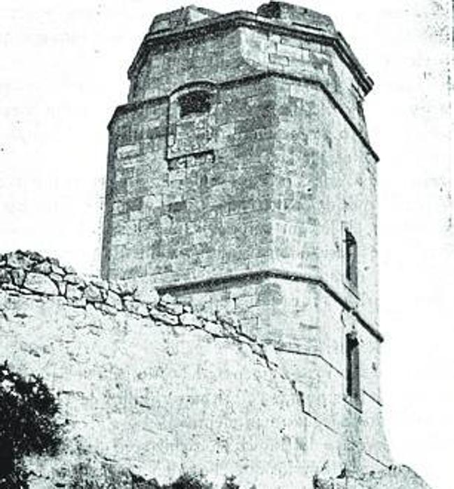 la torre de Igeldo en 1890.