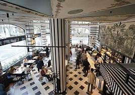 Foto de archivo del local de Cristina Oria, en la Avenida, en Donostia.