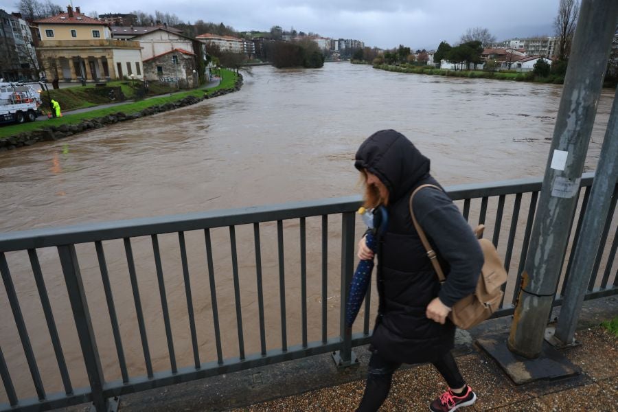 Gipuzkoa, en alerta por las fuertes lluvias