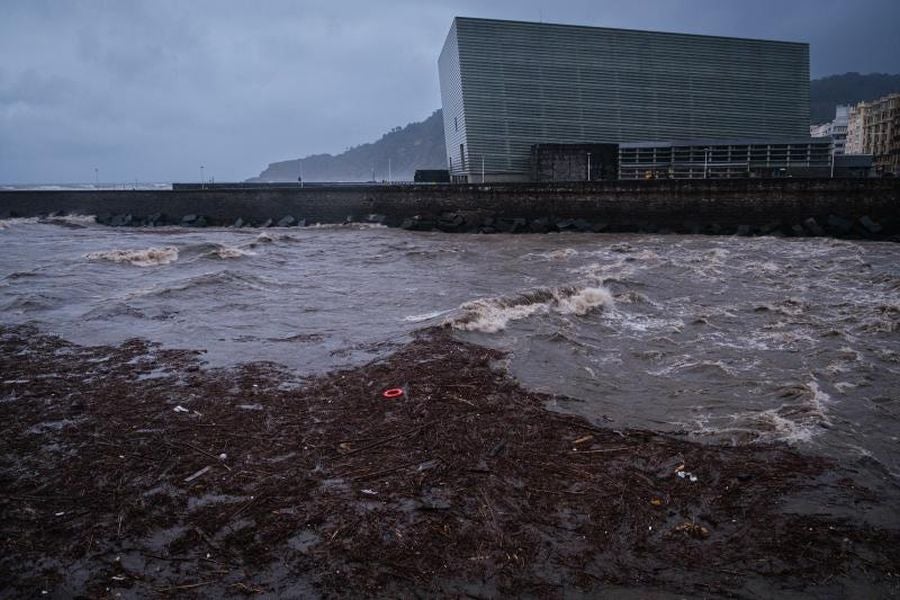 Gipuzkoa, en alerta por las fuertes lluvias