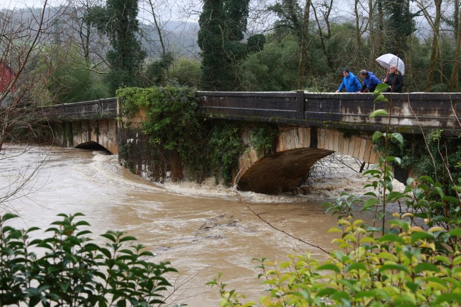 Gipuzkoa, en alerta por las fuertes lluvias