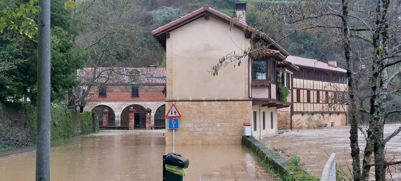 Gipuzkoa, en alerta por las fuertes lluvias