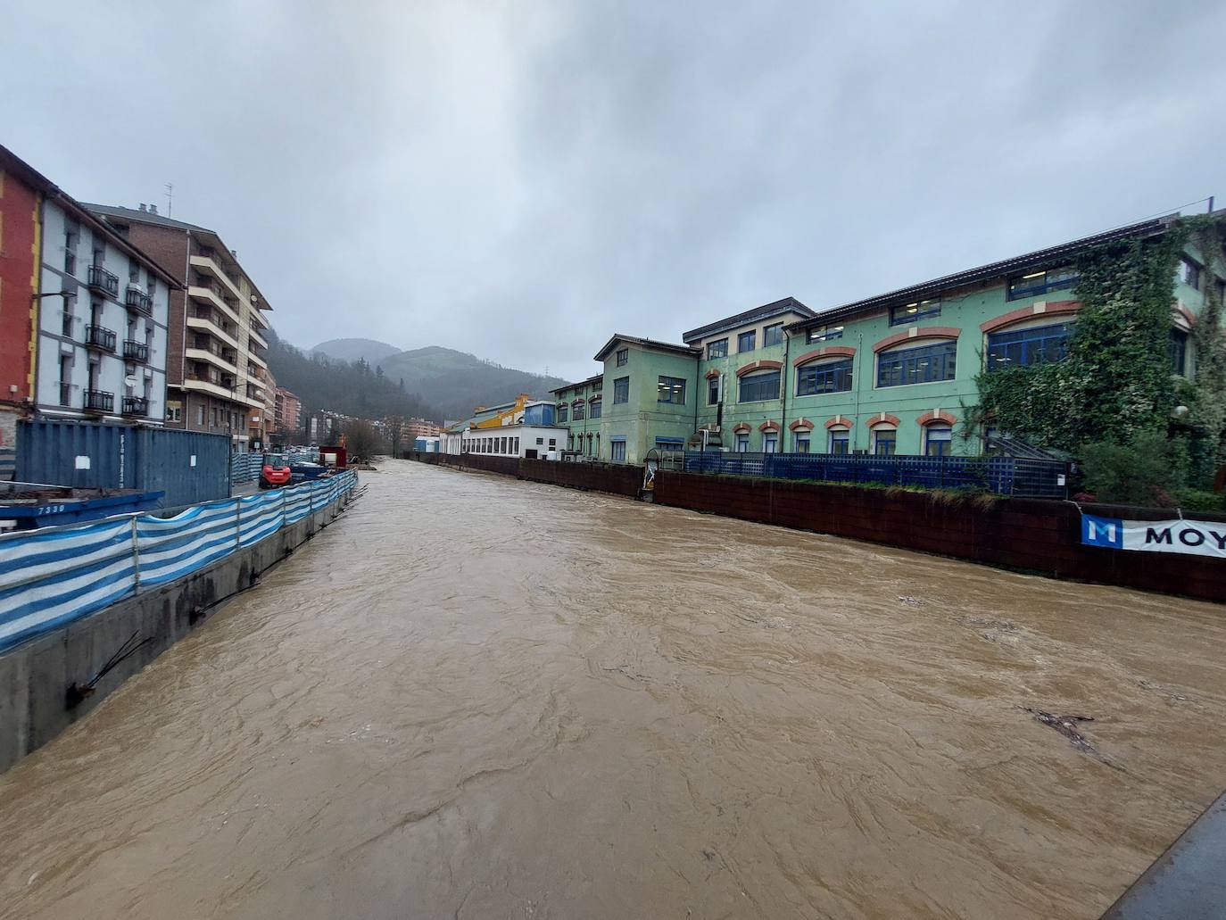 Gipuzkoa, en alerta por las fuertes lluvias