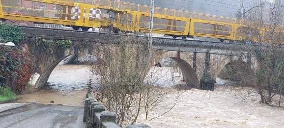 Gipuzkoa, en alerta por las fuertes lluvias