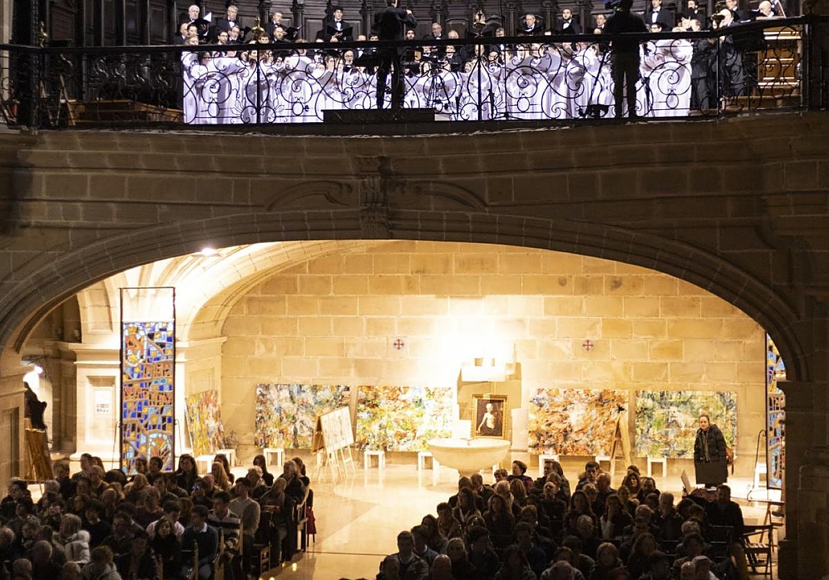 Como ya es habitual, el Orfeón Donostiarra consiguió el sobresaliente en su actuación.