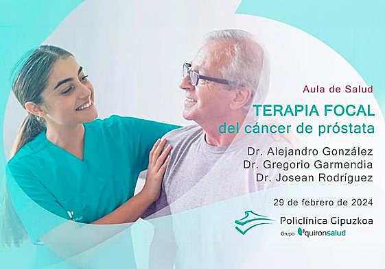 Revive el el Aula de Salud: «Terapia focal del cáncer de próstata»