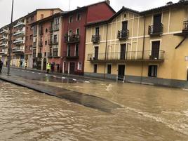 Indundaciones en Amasa-Villabona.