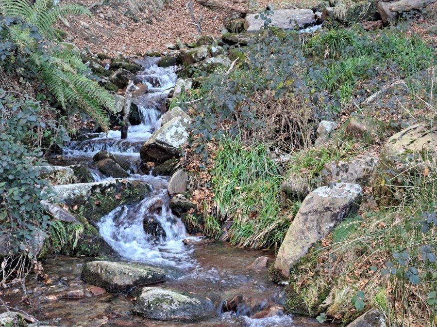 Disfrutando de las vistas desde la cima de Azkenatz