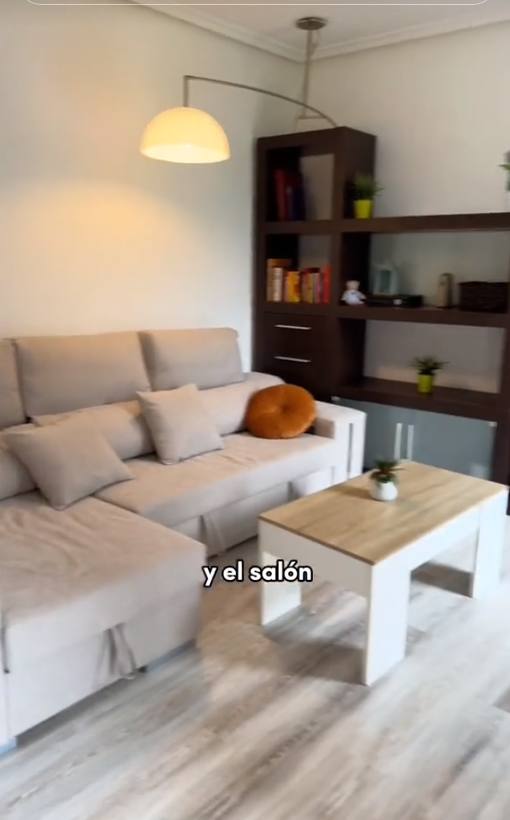 Sala de estar de la vivienda.