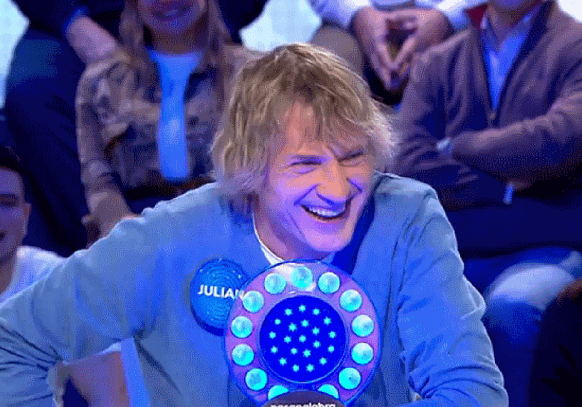 Julian Iantzi, invitado a Pasapalabra.