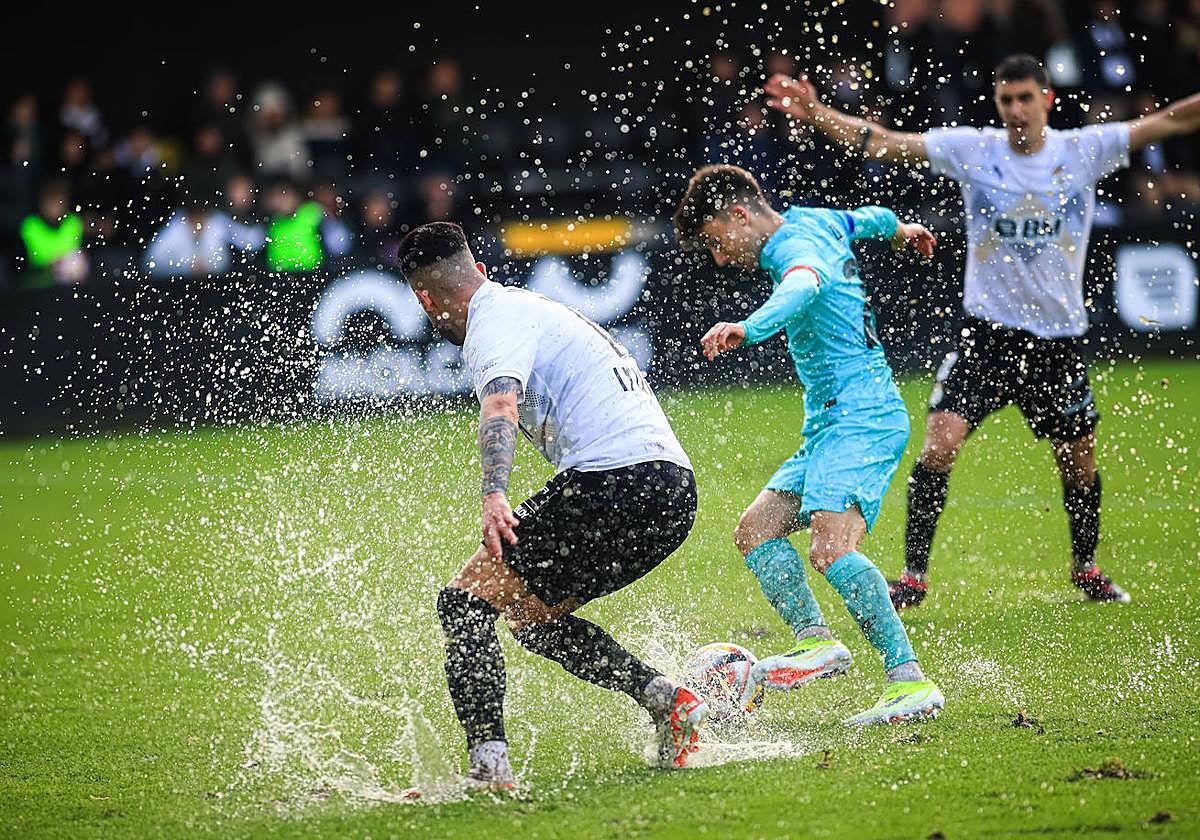 A pesar de merecerlo, el Real Unión no ha logrado vencer este domingo al filial del Barça.