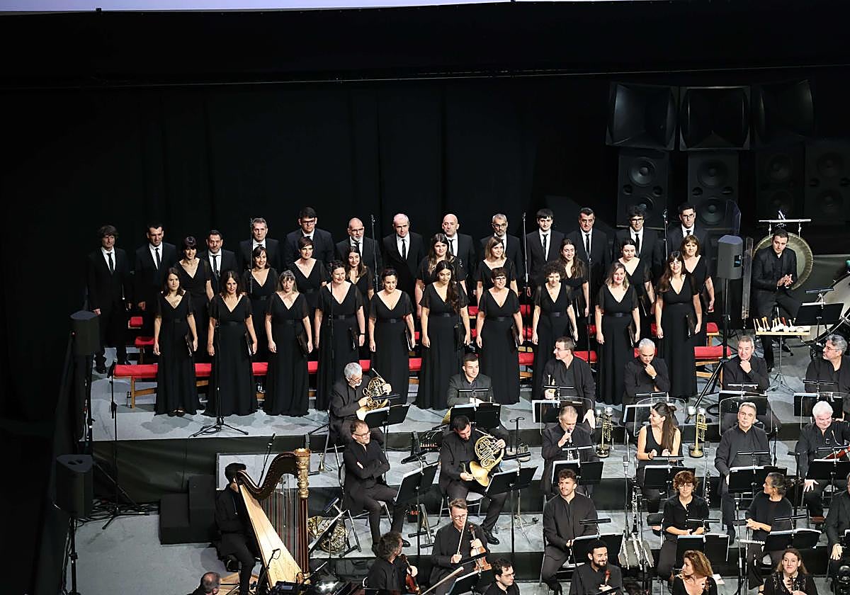 Euskadiko Orkestra, en una foto de archivo.