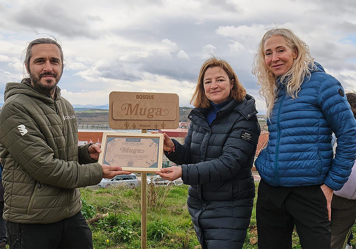 Bosque Bodegas Muga, un proyecto para reducir la emisión de CO2