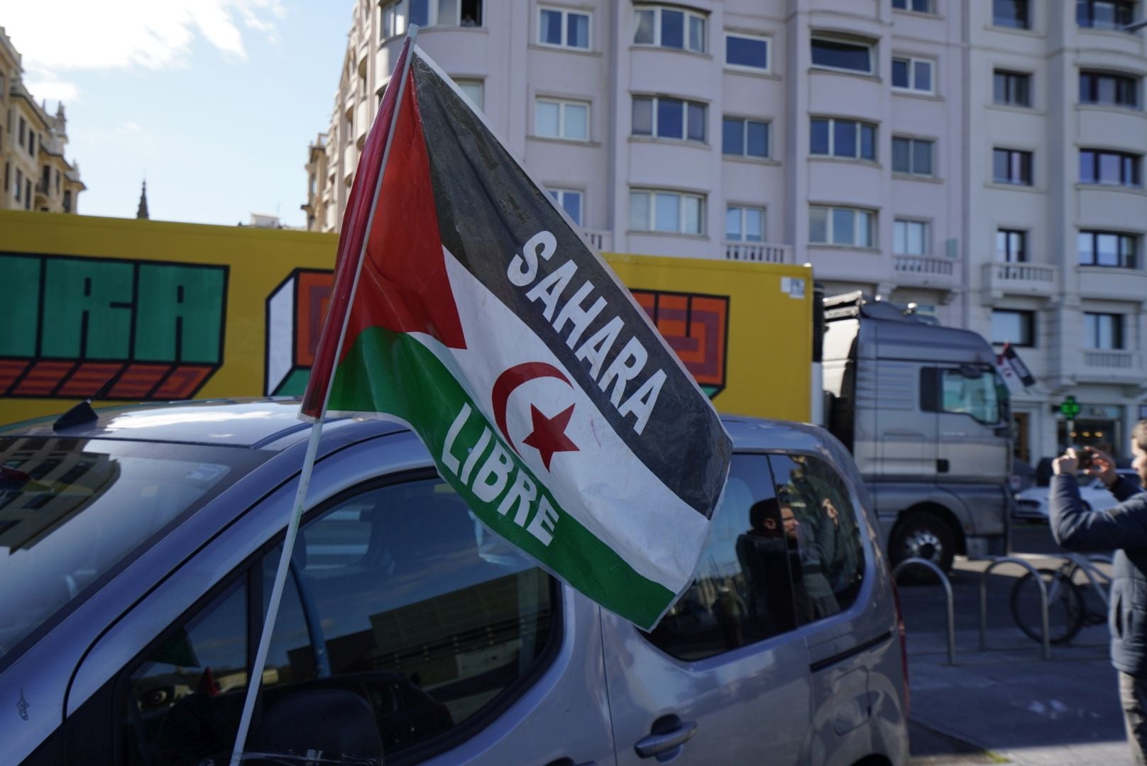 Una caravana a favor de los refugiados saharauis