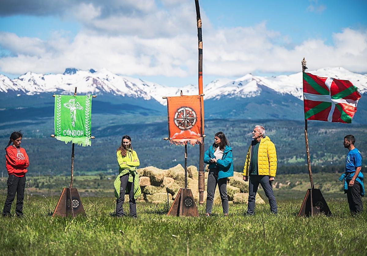 La prueba de inmunidad de El Conquis, con Luisito, Jone y Gigi como capitanes.