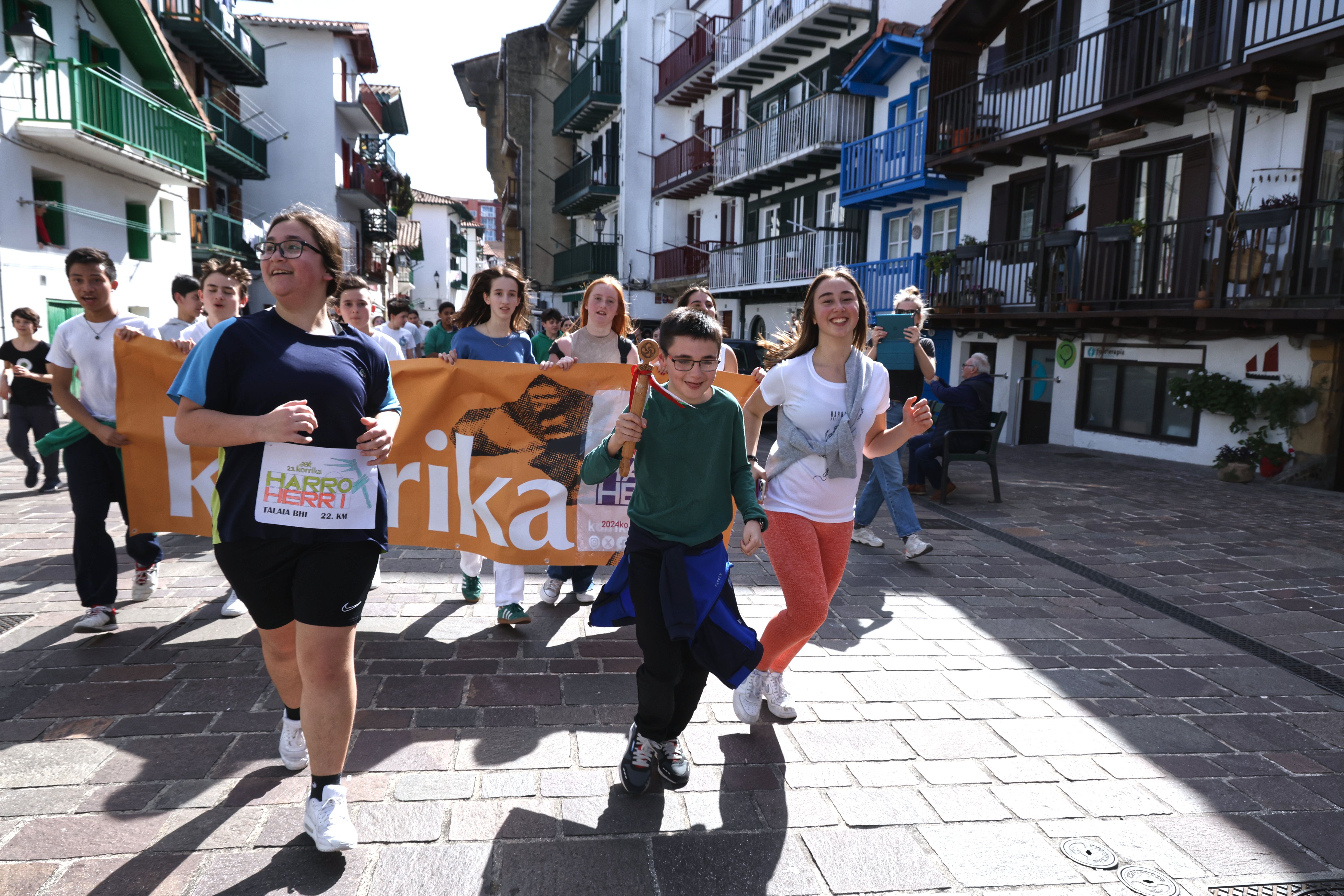 Hondarribia Korrikarekin gozatzen