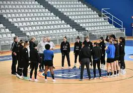 Entrenamiento del Bera Bera, en una imagen de archivo.