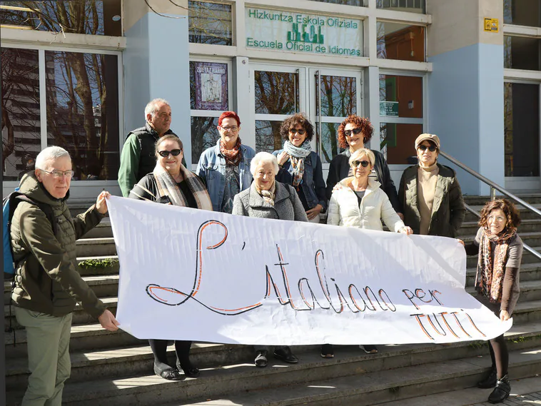 «Ya es hora de que se oferten clases de italiano en Donostia»