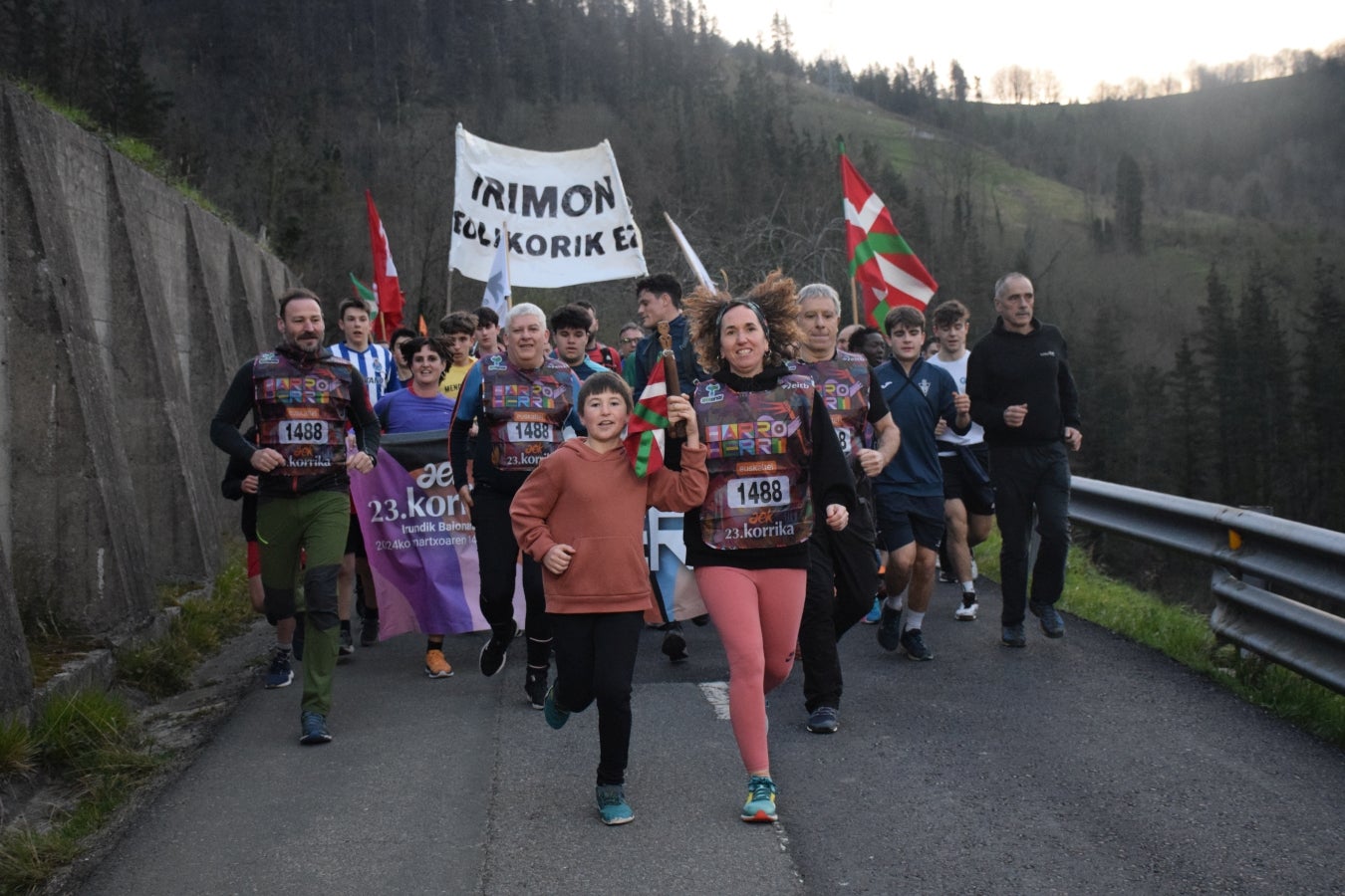 La Korrika llega a Bergara