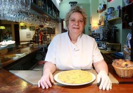 La tortilla de patata de María Antonia es la mejor de Euskadi.