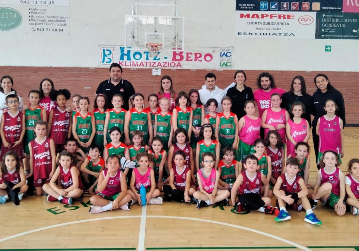 Bonita jornada de baloncesto