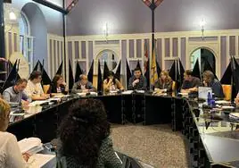 Pleno ordinario del mes de marzo, celebrado el martes, en el Ayuntamiento de Zumarraga.