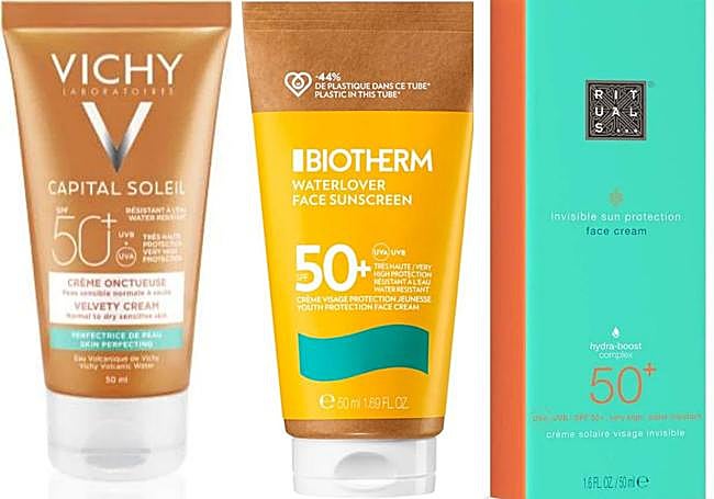 Las tres cremas solares retiradas del mercado