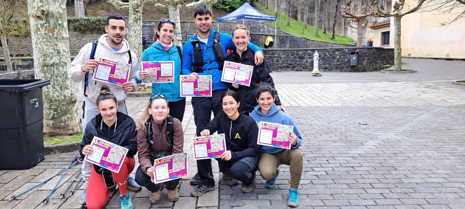 Giro bikaina Aizkardik antolatutako 55. Mendi martxan