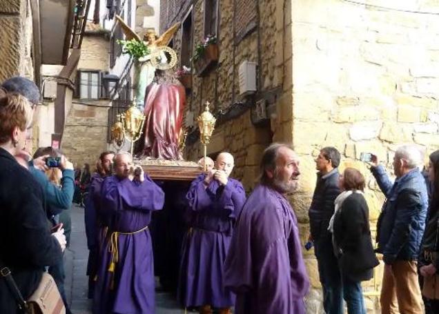 Procesión del Santo Entierro en Pasaia Donibane