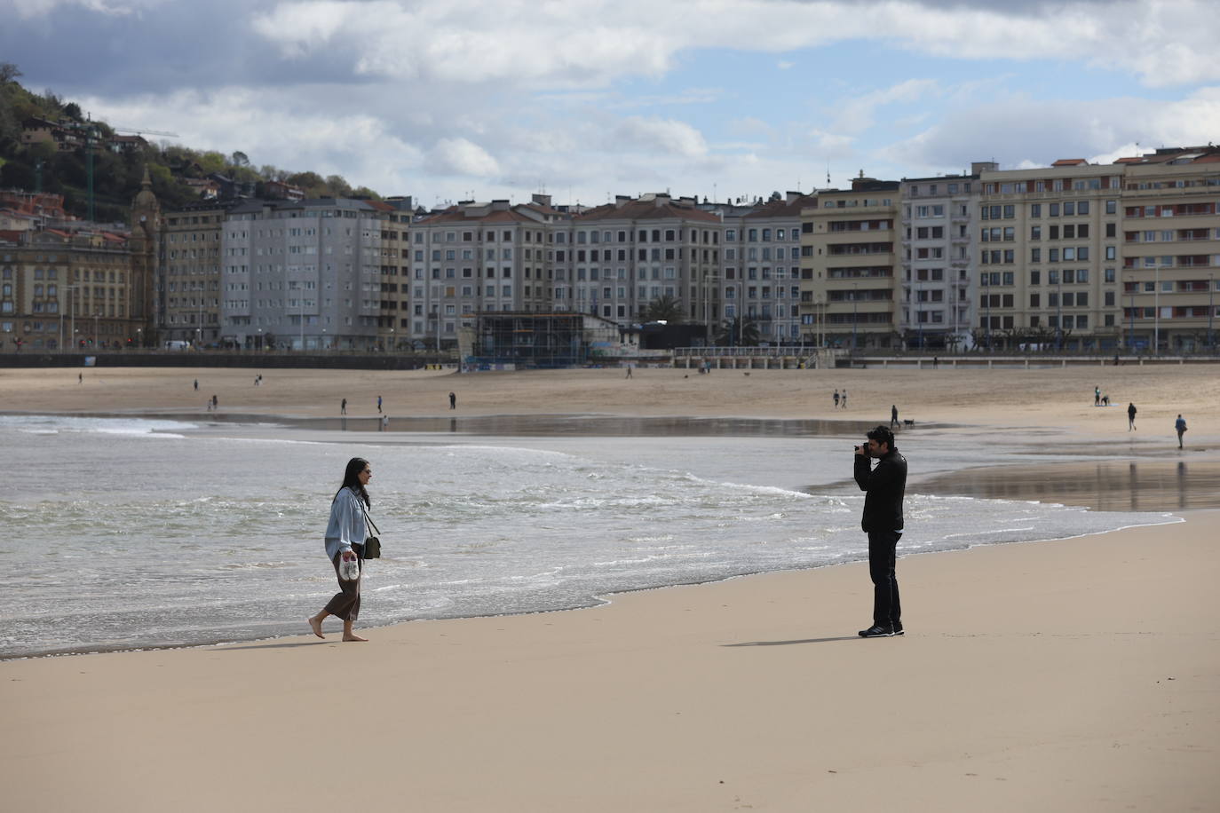 El tiempo resiste en Gipuzkoa