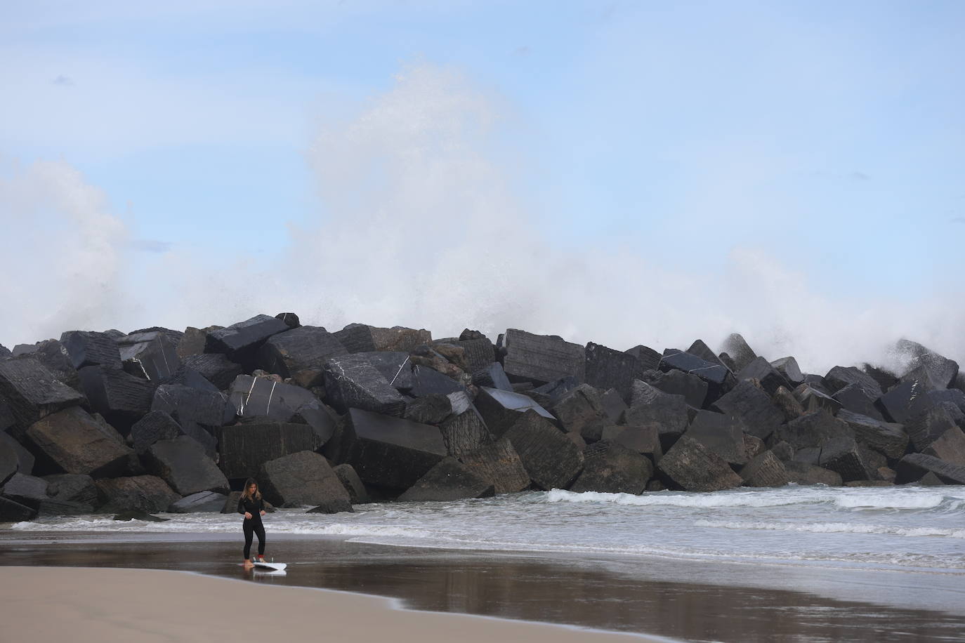 El tiempo resiste en Gipuzkoa
