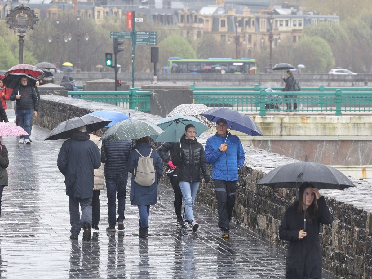 Las lluvias darán paso al sol este Sábado Santo en Gipuzkoa