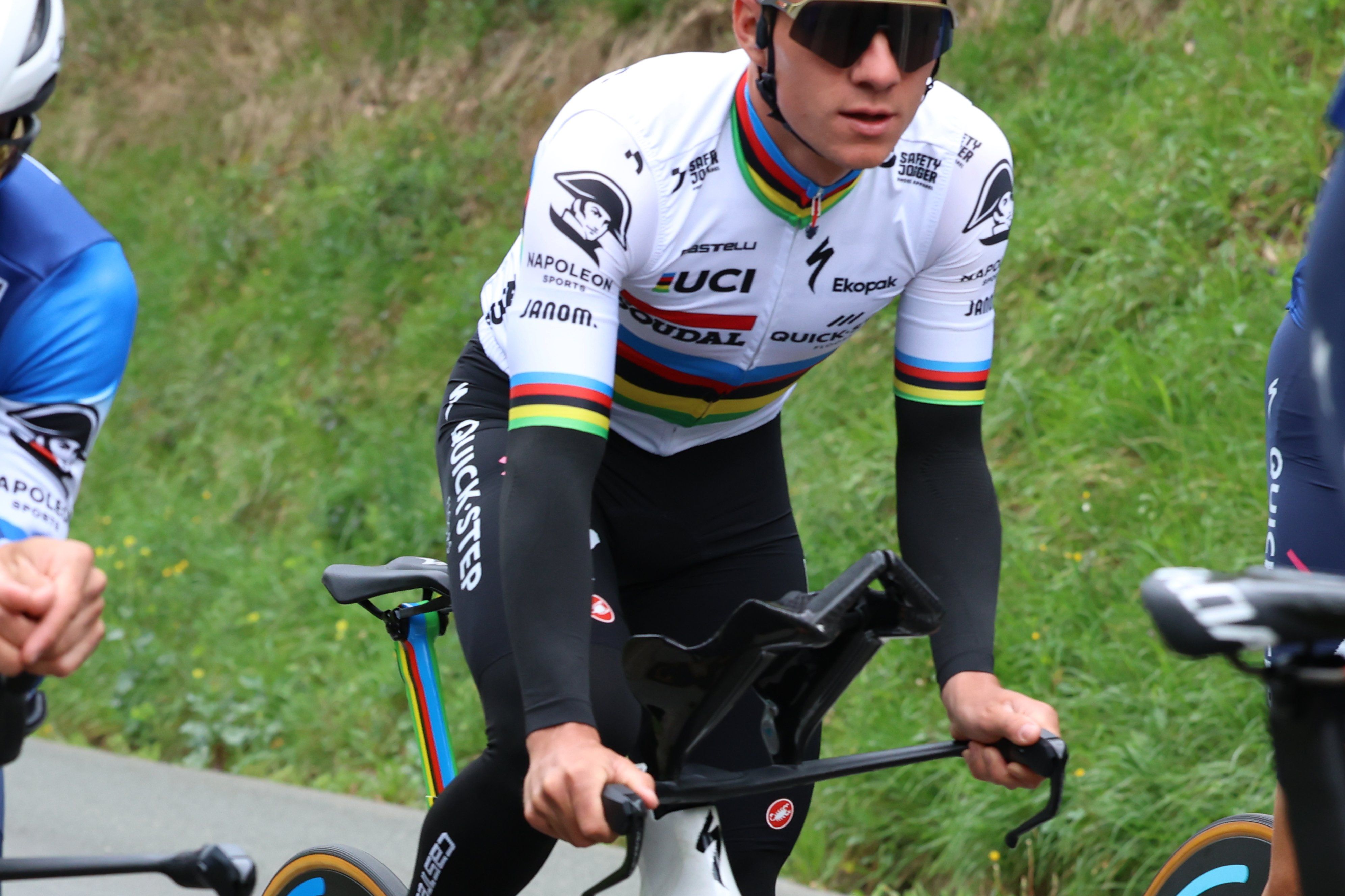 Presentación y reconocimiento de la primera etapa de la Itzulia en Irun