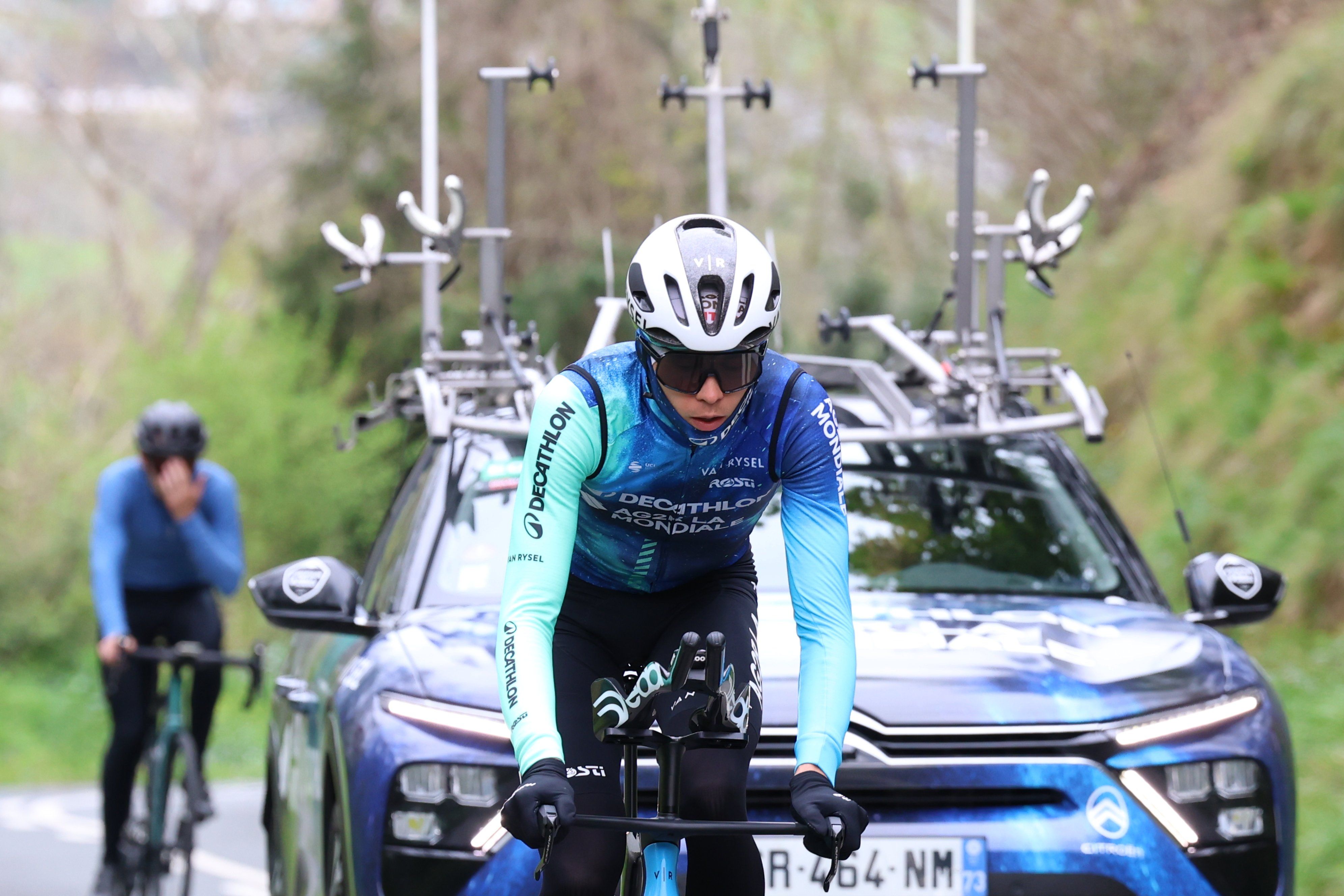 Presentación y reconocimiento de la primera etapa de la Itzulia en Irun