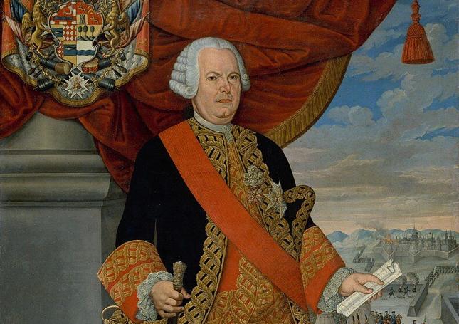 Manuel de Amat y Junyent, por Pedro José Díaz (1773).