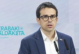 Pello Otxandiano, candidato de EH Bildu a lehendakari.