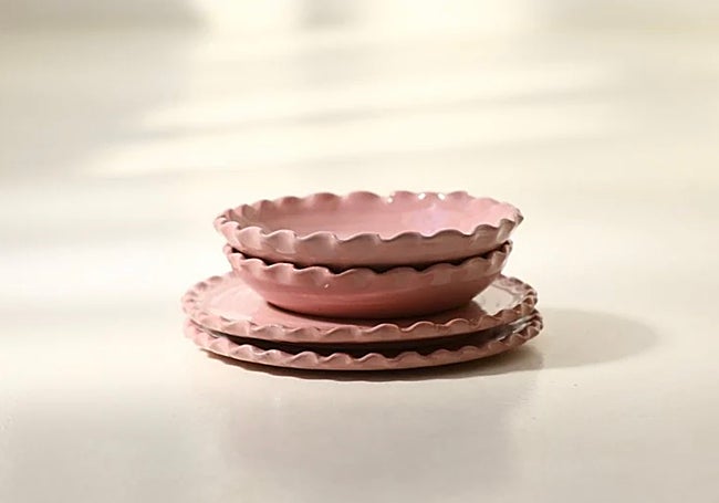 Platos 'Iris' Guayaba Studio