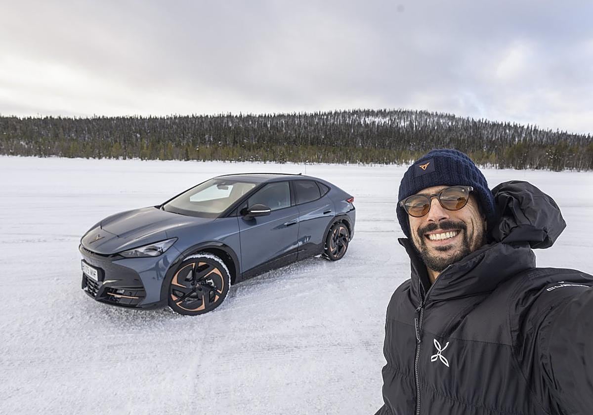 Cupra Tavascan, al límite en Laponia con Lucas di Grassi