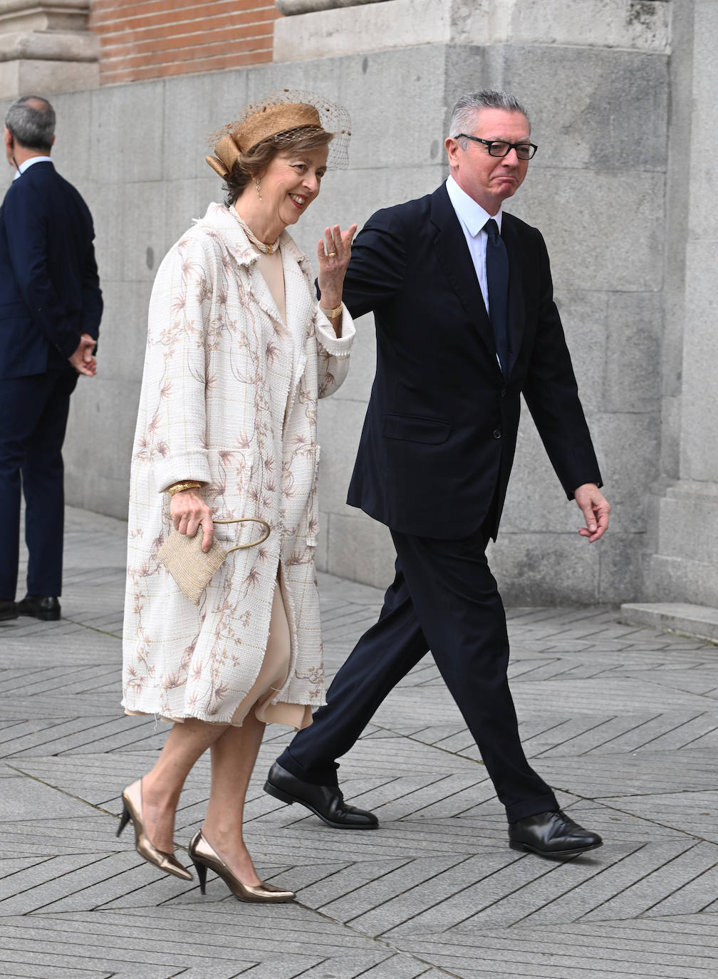 Del Rey emérito a Feijóo: La llegada de los invitados a la boda de José Luis Almeida