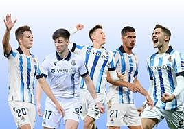 Pacheco, Tierney, Turrientes, Silva y Zakharyan.