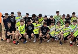 Partida jolastu aurretik argazkia ateratzen.