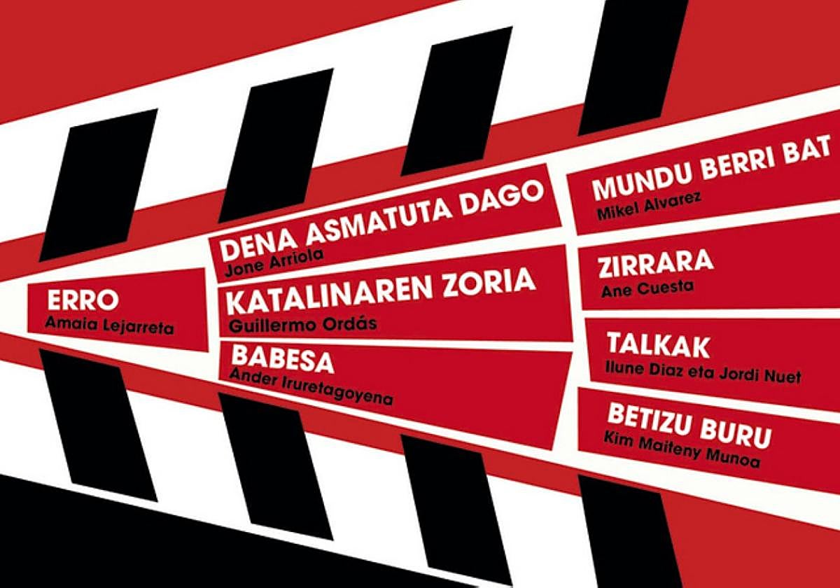 2024ko Laburbira iragartzeko egin duten kartela.