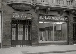 El almacén de paños Pañifor, en el Boulevard.