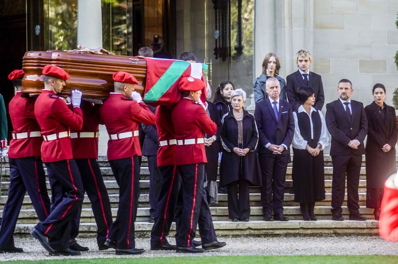 Euskadi despide a José Antonio Ardanza