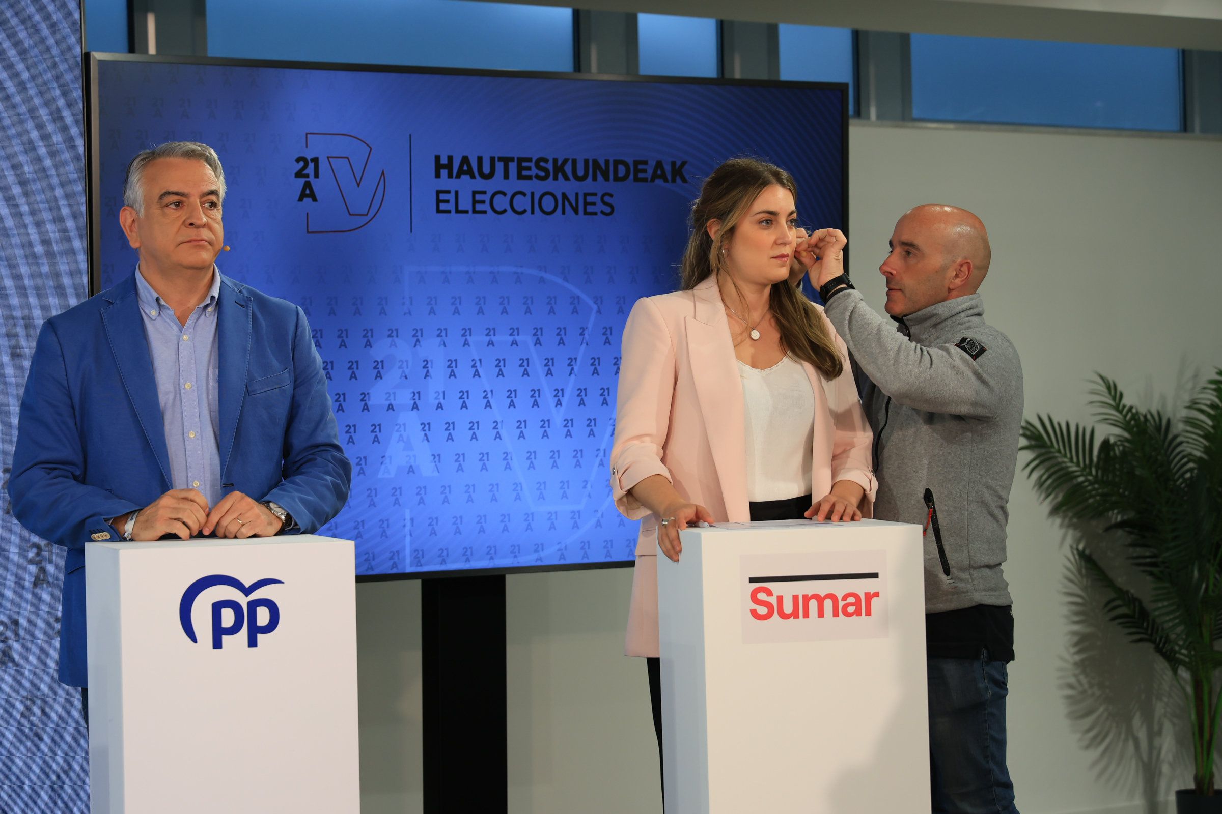 Las bambalinas del debate de DV