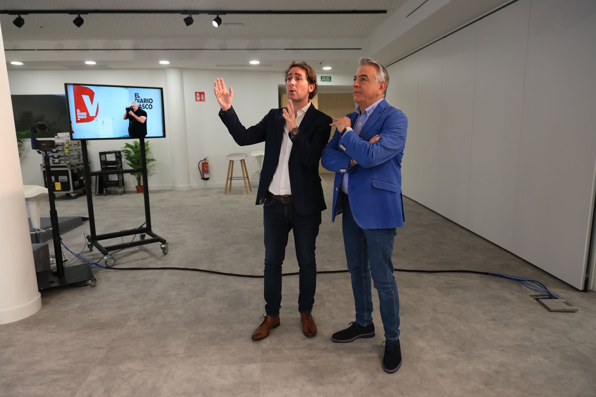 Las bambalinas del debate de DV