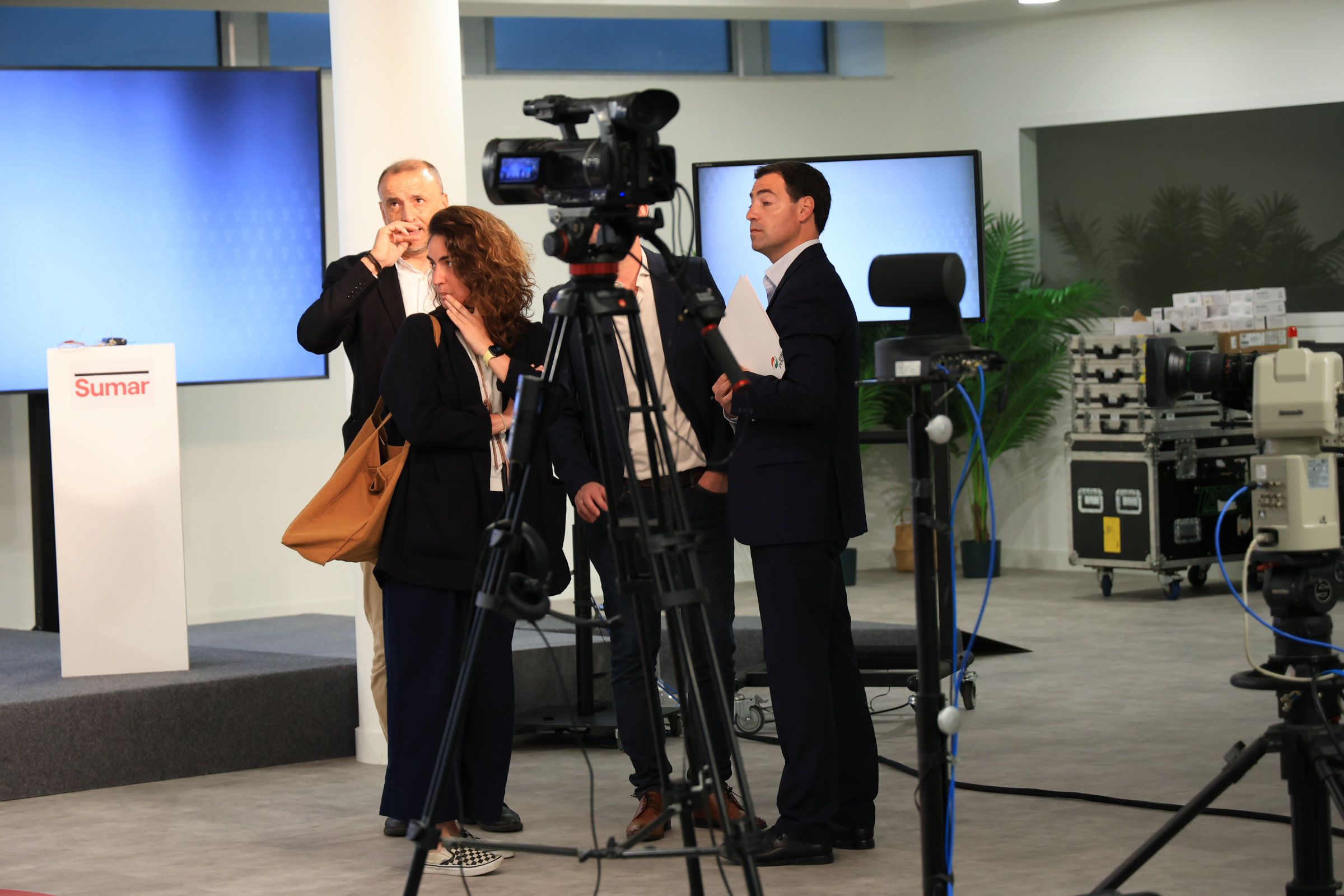 Las bambalinas del debate de DV