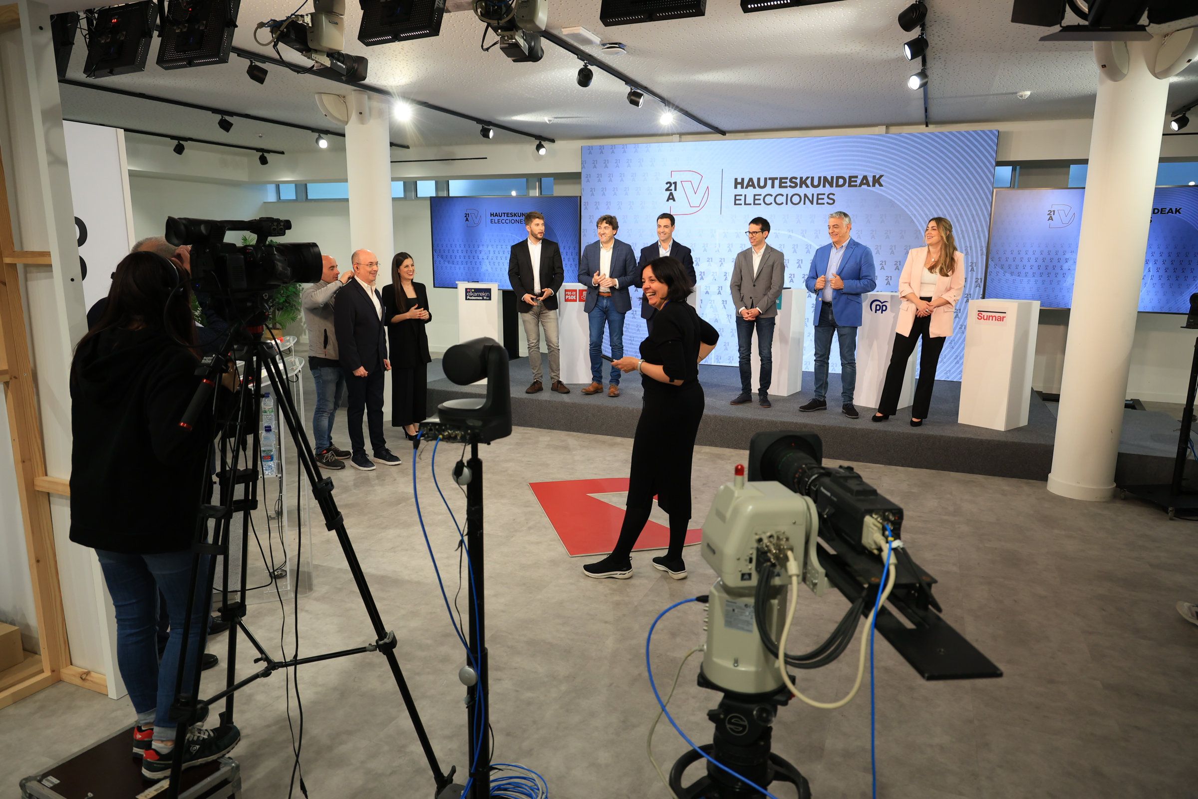 Las bambalinas del debate de DV